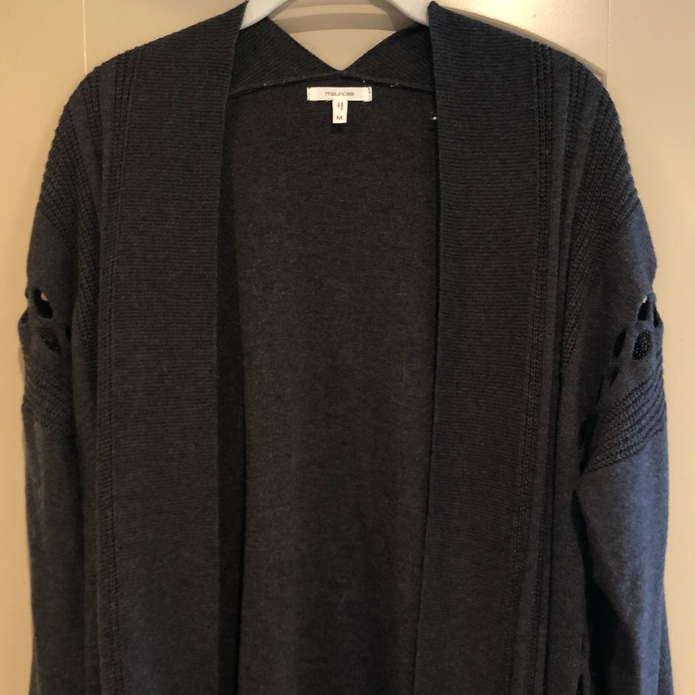 Gray Cardigan